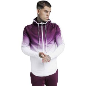 Survêtements pour hommes avec fermeture à glissière complète et sweat à capuche ensembles de survêtements vêtements de sport à sublimation veste de soutien survêtement - Product Image 1