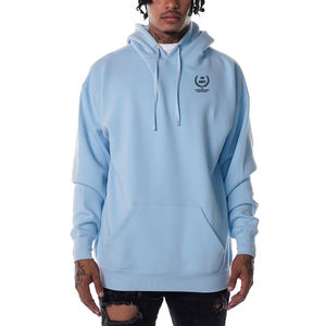 Sweat à capuche en éponge française brodé OEM 500 GSM pour hommes pull grande taille 100% coton vente en gros de sweats surdimensionnés - Product Image 6