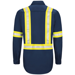 Poliéster/nailon transpirable resistente al fuego ropa de seguridad reflectante camisa de fuego de trabajo ropa de trabajo protectora Material de la mejor calidad - Product Image 5