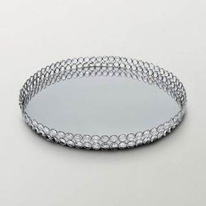 Bandeja de servicio de diseño de ajedrez único recién llegado hecha de bandeja de servicio de metal bandeja de servicio de té y café vintage al precio más bajo - Product Image 6
