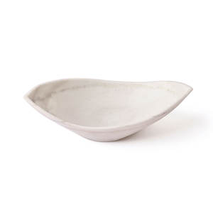 Cuenco para servir con forma de barco de mármol blanco hecho a mano de excelente calidad para utensilios de cocina y decoración del hogar - Product Image 4