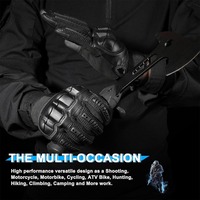 Sports de plein air Guantes Tactico écran tactile gants de chasse de paume protégés lourds équipement tactique gants tactiques de tir