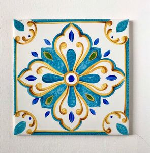 Posavasos de Té Cuadrados de 4x4 con Diseño Clásico, Hechos a Mano, de MDF con Esmalte Impreso, Personalizados, Ecológicos, Modernos y de Lujo - Product Image 2