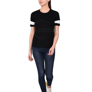 2025 camiseta de mujer de gran tamaño personalizada a la venta precio de fábrica camiseta informal de mujer en talla adulta - Product Image 4