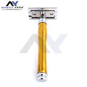 Maquinilla de Afeitar de Doble Filo con Mango Largo de Bambú Natural, Afeitadora Ecológica y Sostenible para Hombre y Mujer, Ergonómica - Product Image 5