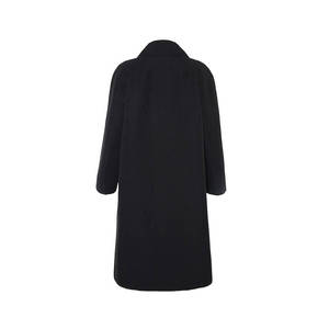 Manteau court en cuir véritable avec tissu imperméable en laine et doublure en cachemire - Product Image 3