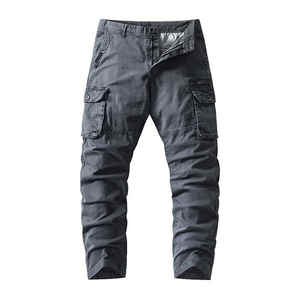 Pantalones vaqueros para exteriores para hombre Slim Fit Algodón elástico pantalones resistentes pierna recta diseño personalizado suministro de fábrica pantalones vaqueros de moda - Product Image 6