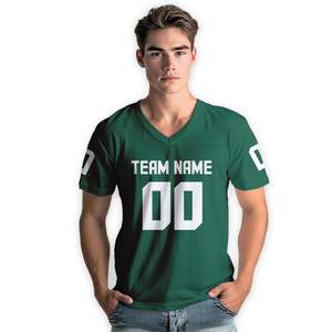 Ropa de calle con impresión sublimada personalizada, camiseta de fútbol a la moda, diseño bordado, camiseta de fútbol americano de Equipo Nacional corto de malla - Product Image 1