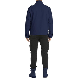 Vente en gros de vestes en toile pour hommes Vestes en coton de haute qualité pour la saison d'hiver Nouveau design de vestes en toile en coton à fermeture éclair pour hommes - Product Image 4