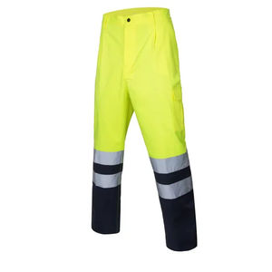 Pantalon de travail réfléchissant multi-poches haute visibilité, vêtements de travail, pantalon de chantier pour homme, pantalon de sécurité, vêtements de travail extensibles haute visibilité - Product Image 6