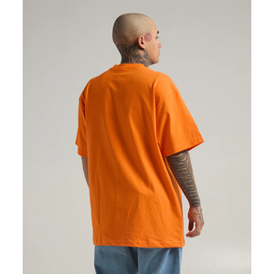 Chemise de luxe poids lourd personnalisée de qualité super douce marque 100% coton sonnerie de T-shirt avec logo d'impression bouffante unisexe - Product Image 2