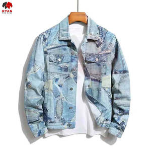 Chaqueta Vaquera Personalizada Ryan Pro Gear para Hombre, Tela Transpirable Antiarrugas con Logotipo Personalizado, ODM OEM - Product Image 1