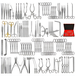 Kit de Instrumentos Quirúrgicos para Laminectomía de Neurocirugía de 103 Piezas, Acero Inoxidable, Certificado CE ISO, Proveedor Mayorista, Fabricante - Product Image 1