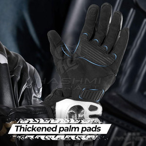 Guantes de moto Moto-GP ligeros y transpirables con movimiento flexible y seguridad incorporada para la comodidad del piloto - Product Image 5