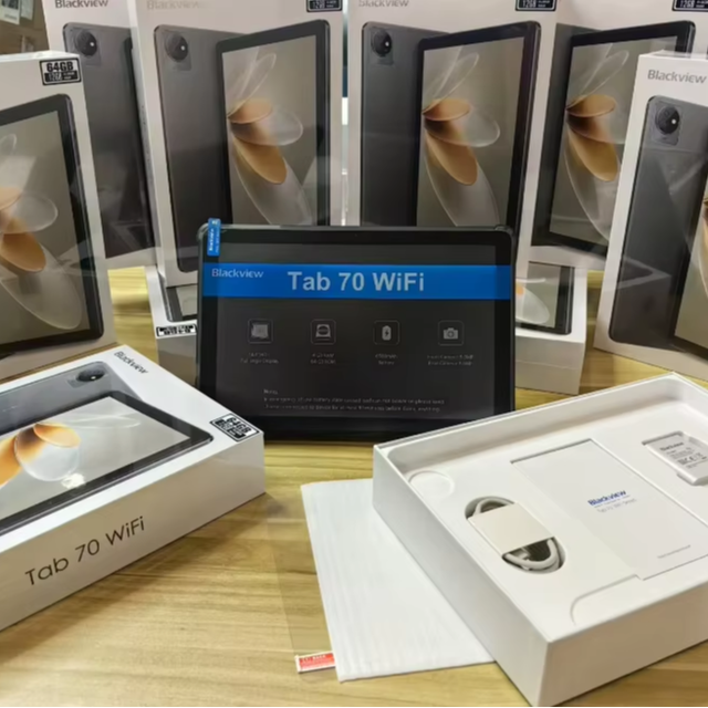 Wholesale Cheap BlackView Tab 70 4+64GB up to 1GB WiFi Android Tablet Dual Camera Memory Capacity