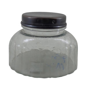 Kitchen Storage Metal & Glass Jar With Lid Nickel Silver Color Use for Home and Restaurant Customized in Bulk - Product Image 3