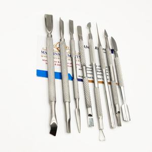 ชุดคีมตัดหนังกำพร้าสแตนเลสพร้อมที่ดึงและกำจัดสีเงินแบบเต็ม - Product Image 2