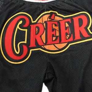 Custom Sportswear Training Athletic Shorts Wholesale Sublimation Strip Logo Printing Mesh Mens Basketball Shorts - Product Image 4