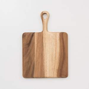 Gran tabla de cortar de madera de acacia rectangular sólida al por mayor, cocina casera, bloque de cortar de palisandro, fabricante transfronterizo - Product Image 2