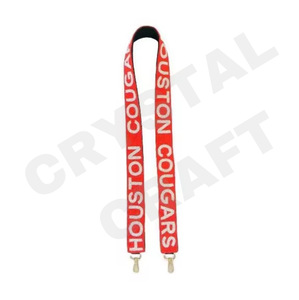 <span class=keywords><strong>Houston</strong></span> <span class=keywords><strong>Cougars</strong></span> tali tas manik-manik, tali dompet manik-manik emas putih, aksesori modis untuk tas - Product Image 1