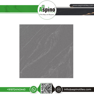 Noir Marquina 600x600mm Finition mate Carreaux muraux Salle de bain moderne Durable Résistant à l'eau Résistant aux chocs Intérieur luxueux - Product Image 4