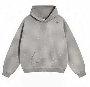 anti-wrinkle breathable <b>hoodies</b> <b>for</b> <b>woman</b> <b>Pink</b> Acid Wash Unisex Oversized Hoodie Fit Adjustable Pockets Winter Wear Sun Faded - Product Image 5