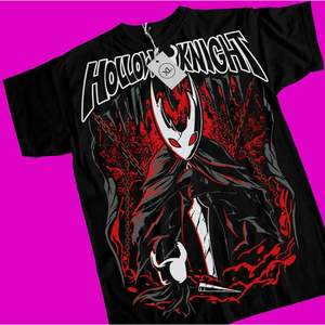 Hollow Knight Video Game <b>T</b>-<b>Shirt</b> <b>Fun</b> Jeu Video Game Costumes - Product Image 1