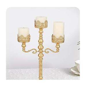 2024 nouveauté vente chaude en laiton or candélabre Design Unique décoration de la maison article Table décorative prix de gros - Product Image 5