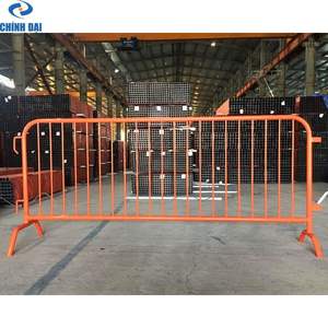 รั้วกั้นฝูงชนเหล็กกล้าคาร์บอนต่ำเคลือบผงมาตรฐาน ASTM ราคาประหยัด เชื่อมตัดได้ คุณภาพส่งออกขายดี - Product Image 3