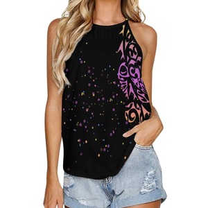 เสื้อกล้ามโพลีเอสเตอร์สำหรับผู้หญิงเสื้อกล้ามใส่วิ่งแบบพอดีแห้งระบายอากาศได้ดี - Product Image 1