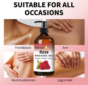 Oli Essenziali Puri al 100% Premium: Olio da Massaggio Completo con Rosa, Camomilla, Artemisia e Zenzero per Dolori Muscolari e Idratazione della Pelle - Product Image 5