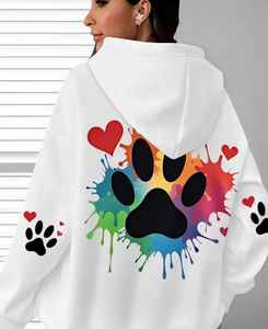 Sudadera con Capucha para Hombre, Elegante y Cómoda, 100% Algodón, con Bordado y Estampado Digital, para Invierno - Product Image 5