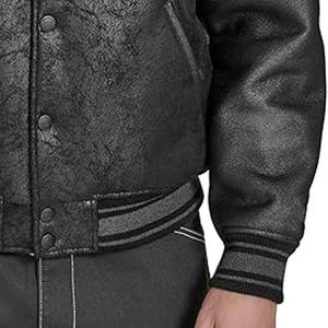 High Quality Custom Satin Bomber Jacket Polyester Winter Men and <b>Women</b> Baseball Satin Varsity Jacket uploaded by <b>Dress</b> Sports - Product Image 3