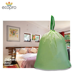 Sacs poubelle compostables pour poubelle compostable, 55 gallons, fabriqués <span class=keywords><strong>à</strong></span> base de <span class=keywords><strong>plantes</strong></span> pour les déchets de jardin, usine OEM ECOPRO - Product Image 1