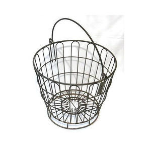 Panier de fruits d'offres chaudes avec des finitions antiques et une corbeille de fruits de style de luxe en métal de fer pour des utilisations de décoration de table - Product Image 4