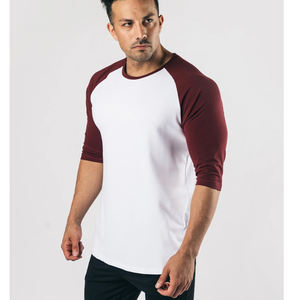 Camisetas de algodón de verano de alta calidad para hombre, camisetas sencillas elásticas con cuello redondo, camisetas nuevas sólidas, ropa informal, ropa de calle para hombre, camisetas geniales - Product Image 3