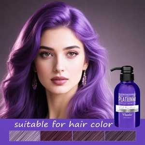Champú Fijador del Color Vikada 300 ml, <span class=keywords><strong>Crema</strong></span> de Protección del Color <span class=keywords><strong>para</strong></span> <span class=keywords><strong>Cabello</strong></span> <span class=keywords><strong>Teñido</strong></span>, Hidratación Intensa, 7 Tonos - Product Image 5