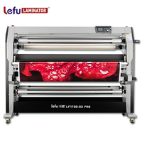 Machines de laminage à chaud et à froid en vinyle LF1700-D2, modèle populaire, 1600 mm / Laminateur pneumatique grand format