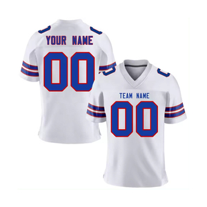 Camiseta de fútbol personalizada unisex, ropa de fútbol tailandesa transpirable de calidad al por mayor con impresión de nombre, camiseta de fútbol americano - Product Image 3