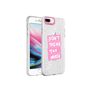 Funda Protectora de Silicona con Patrón de Mármol de Lujo Serie NXXA Marbello para iPhone 8 Plus, Material PU Antihuellas, Venta al por Menor - Product Image 1