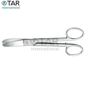 Tijeras Curvas para Vendajes LORENZ de 23 cm, Instrumento Médico Premium para Primeros Auxilios, Cirugía, Enfermería y Uso de Emergencia - Product Image 2