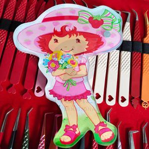 Bandejas de Pestañas con Diseño de Ángel para Bebé, Personalizables con Logotipo, Herramienta de Belleza, Paletas de Vidrio para Extensiones de Pestañas - Product Image 4