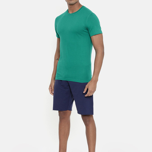 T-shirts pour hommes de haute qualité en gros, coupe ajustée, avec logo personnalisé, coton respirant de qualité supérieure, écologique et à séchage rapide, vêtements d'été - Product Image 2