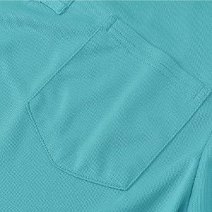 เสื้อโปโลแขนสั้นสำหรับผู้ชาย, ใหม่คุณภาพระดับมืออาชีพแห้งเร็วลำลองสำหรับฤดูร้อน - Product Image 3