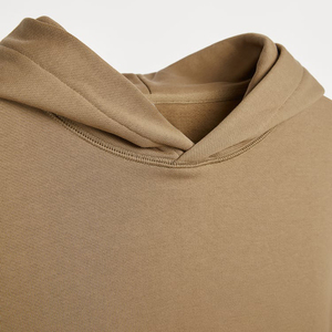 NEU Kostenlose Probe Herren 100% Baumwolle Dick Schwerer French Terry Hochwertige Übergroße Streetwear Benutzerdefiniertes Logo Pullover Hoodie Anti-Pilling - Product Image 5