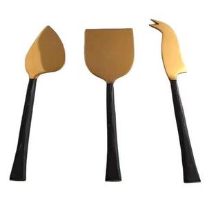 Juego de cuchillos de corte de tabla de queso con mango de mármol, vajilla de boda, cubiertos, servidor, uso doméstico, herramientas de queso elegantes - Product Image 3