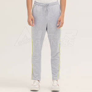 Pantalon décontracté en toile légère pour homme, avec logo imprimé personnalisé, 100% coton, taille adulte, fabriqué au Pakistan - Product Image 2