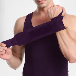 Ajustement facile de l'haltérophilie, enveloppes de poignet Offre Spéciale respirantes Sangles de poignet Haltérophilie Cross Training Lift Straps Fitness - Product Image 2