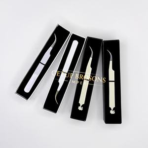 Diseño de corte de diamante en polvo blanco/blanco medio, acero inoxidable, antimagnético, antiestático, curva de fibra dentada lisa - Product Image 4