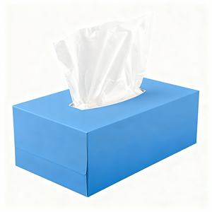 Boîte de mouchoirs en papier en vrac, doux et résistant, haute absorption, écologique, pour la maison et le bureau - Product Image 1